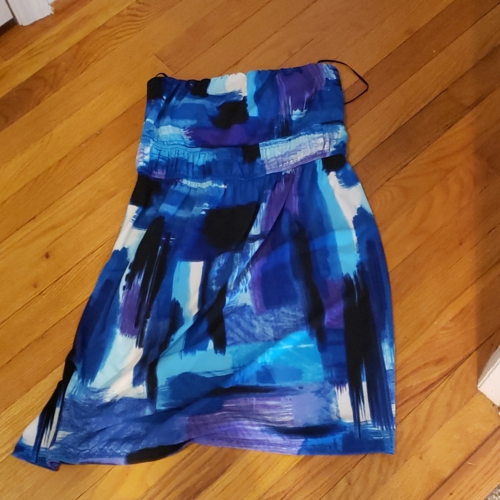Strapless dress